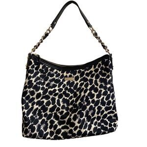 Kate Spade Medium Serena Cheetah Print Shoulder Bag Animal Print Leopard